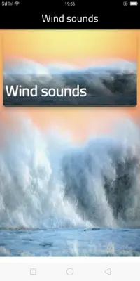 Wind sounds android App screenshot 3